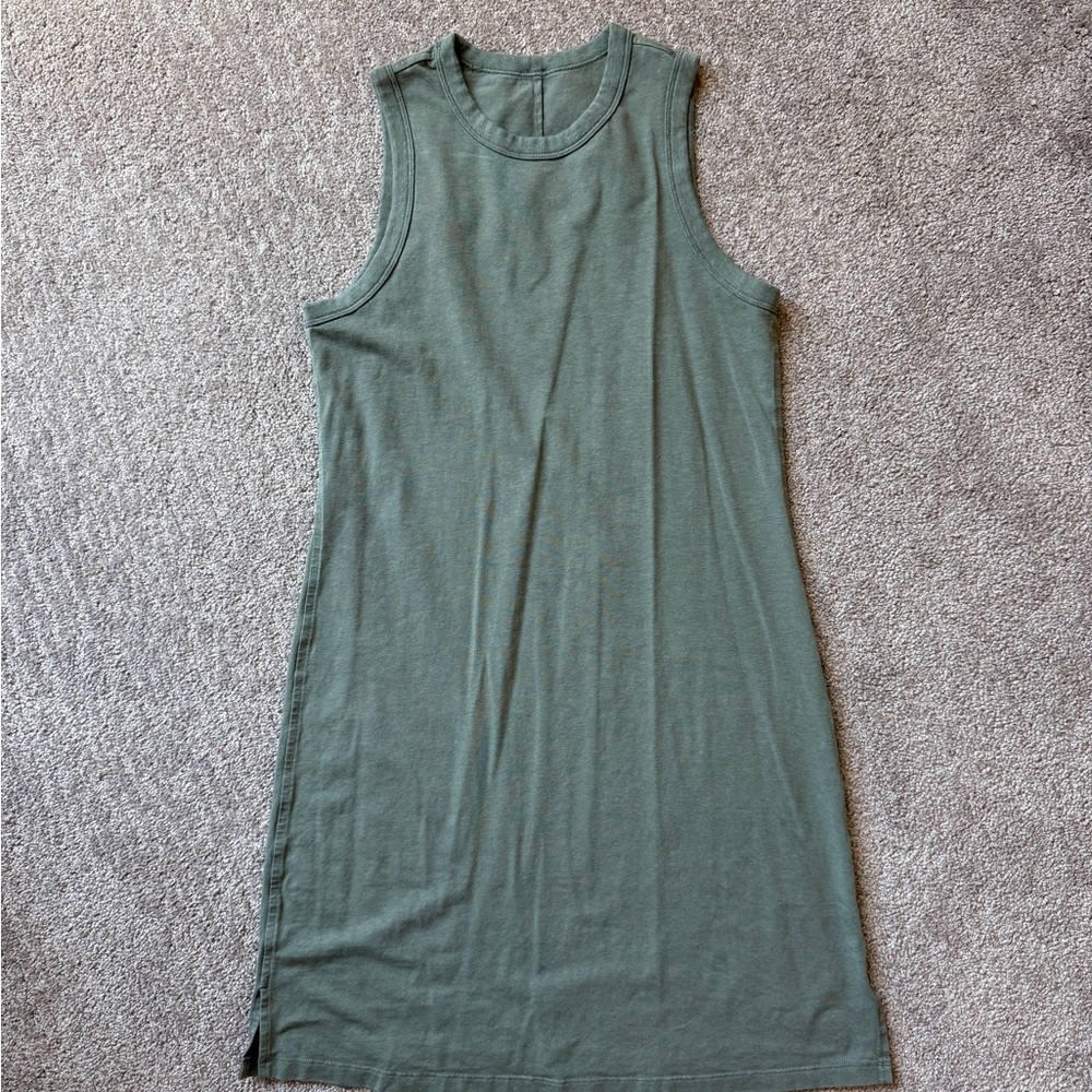 lululemon athletica Green Mini Dress